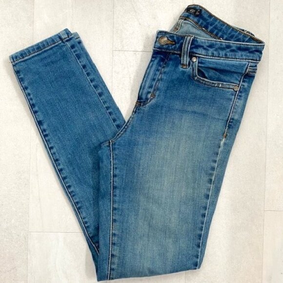 prAna Sienna Stretch Denim True Blue Skinny Jeans Size 4/27 - Picture 2 of 10